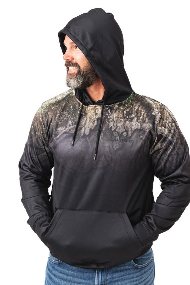 Realtree Realtree Men's Strike Performance Black Fleece Hoodie | Realtree APX