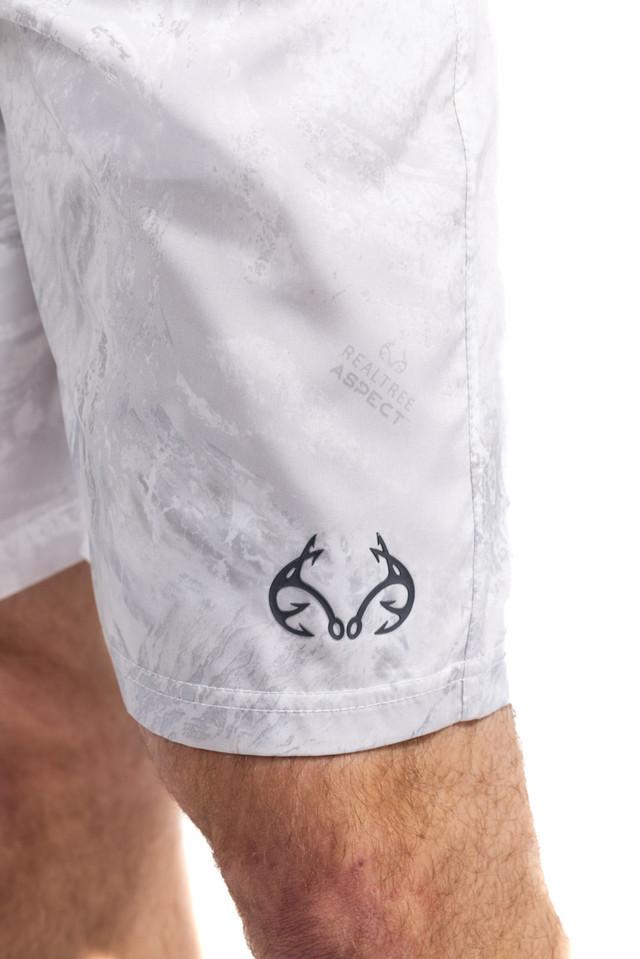 Realtree Realtree Men's White Fishing Ohana Swim Trunk | Realtree Aspect
