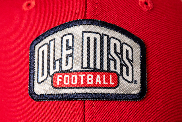 Realtree Ole Miss Football Red Trucker Cap