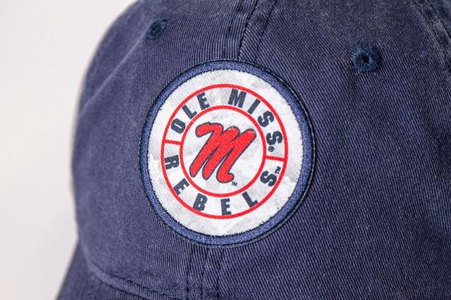 Realtree Ole Miss Rebels Navy Dad Hat