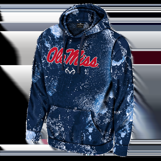 realtree Realtree Unisex Ole Miss Fleece Hoodie | Realtree XTREME Colors