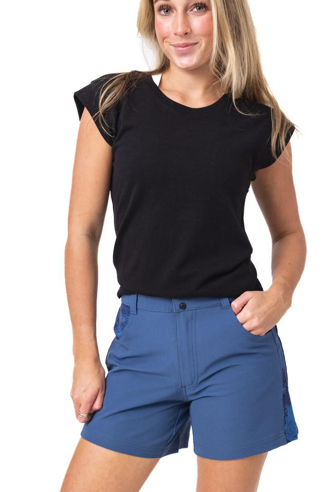 realtree Women's Navy Tech Short | Realtree