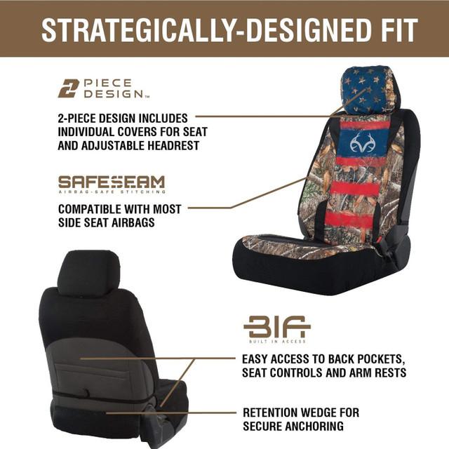 Realtree SPG Americana Camo Lowback Seat Cover | Realtree EDGE