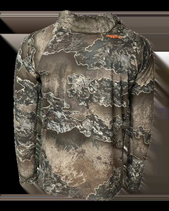 Realtree Thacha Men's 1/4 Zip Lightweight Hooded Hunting Pullover | Realtree EXCAPE