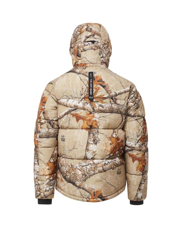 Realtree The Very Warm Hooded Puffer Desert Camo Unisex Jacket | Realtree EDGE Colors