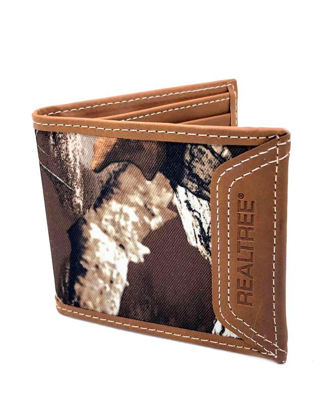 Realtree Unified Leather Canvas Pass Case Camo Wallet | Realtree EDGE
