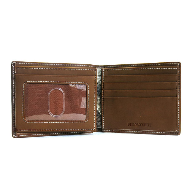Realtree Unified Leather Canvas Pass Case Camo Wallet | Realtree EDGE