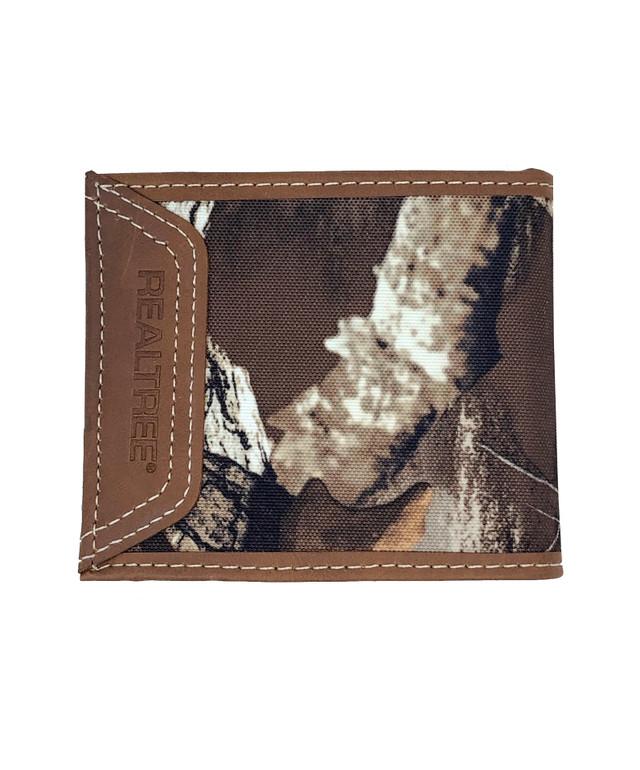 realtree Unified Leather Canvas Pass Case Camo Wallet | Realtree EDGE