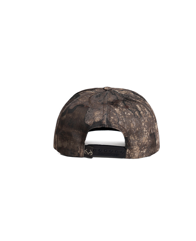 Realtree Unisex Embroidered Logo 6 Panel Camo Hat | Realtree Timber