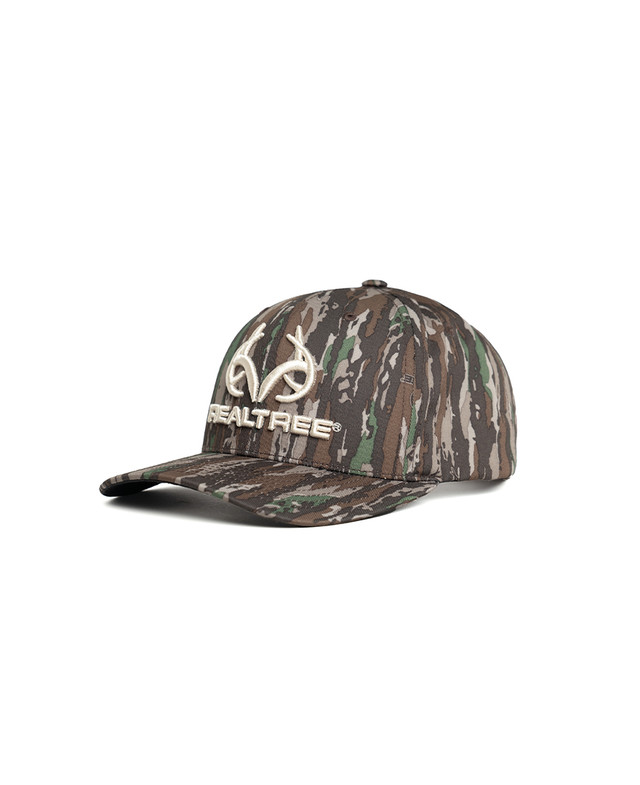 realtree Unisex Embroidered Logo 6 Panel Camo Hat | Realtree Original