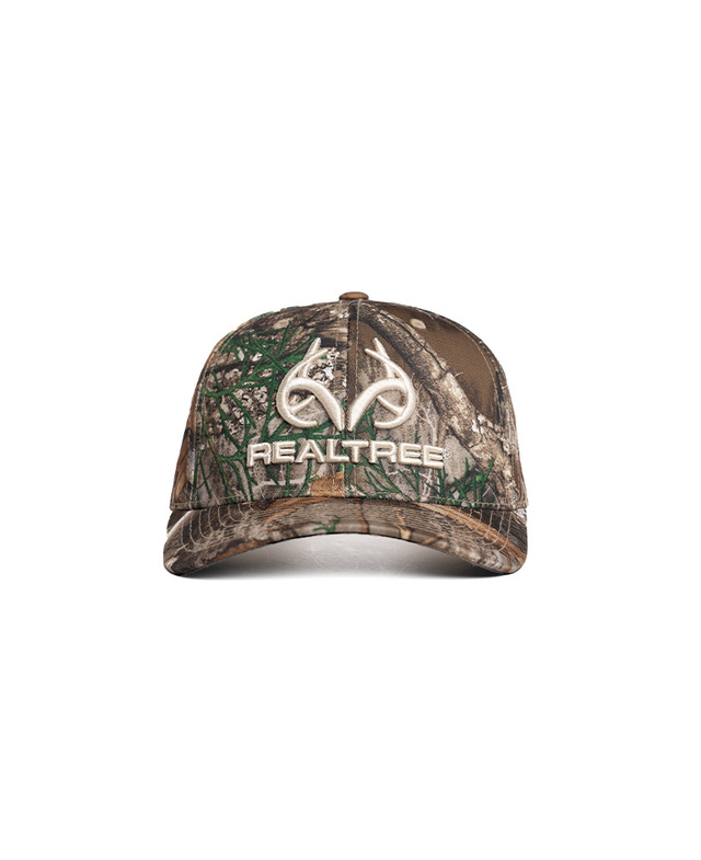 Realtree Unisex Embroidered Logo 6 Panel Camo Hat | Realtree EDGE