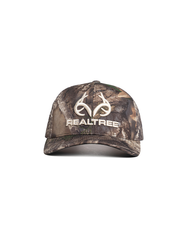 Realtree Unisex Embroidered Logo 6 Panel Camo Hat | Realtree APX