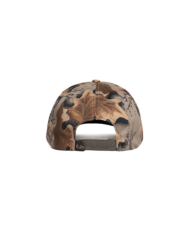 Realtree Unisex Embroidered Logo 6 Panel Camo Hat | Realtree Advantage Classic