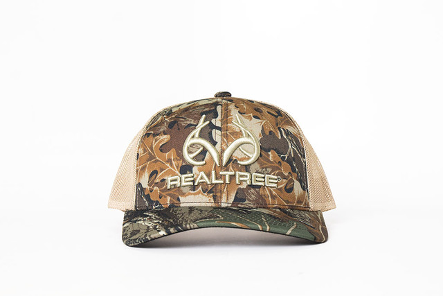 Realtree Unisex Mesh Back 212 Logo Camo Hat | Realtree Advantage Classic