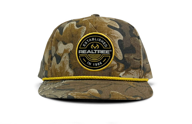 Realtree Unisex Micro Suede Patch Camo Rope Hat | Realtree Advantage Classic
