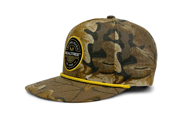 realtree Unisex Micro Suede Patch Camo Rope Hat | Realtree Advantage Classic