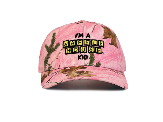 Realtree Waffle House Kid's Pink Camo Hat | Realtree XTRA Colors