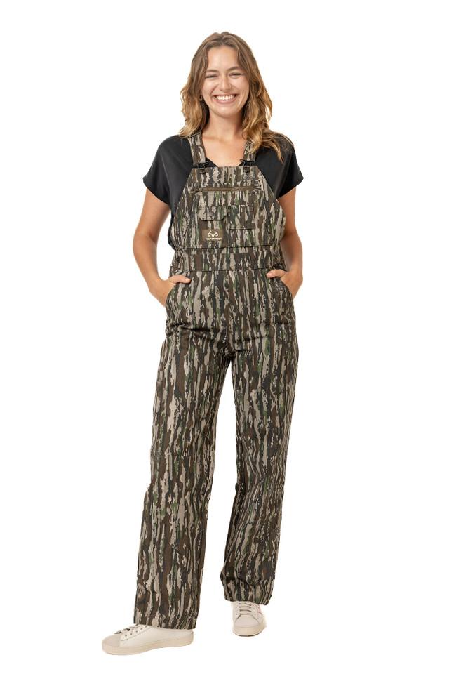 Realtree Women's Canvas Cotton Hunting Bib Overall | Realtree Original