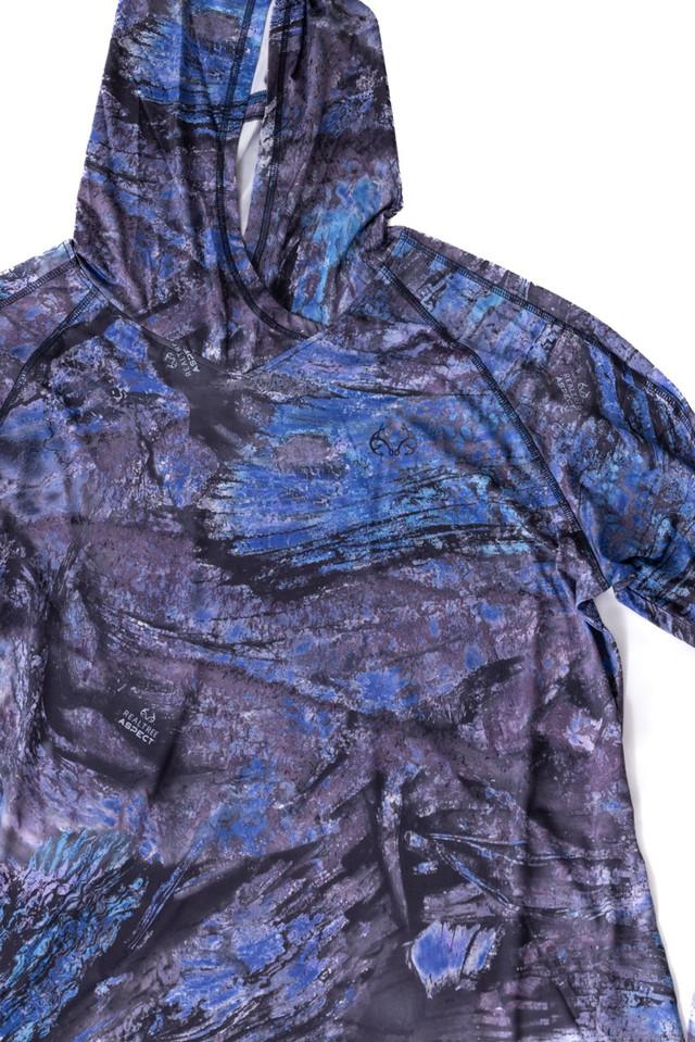 Realtree Women's Purple Long Sleeve Hooded Shirt | Realtree Aspect