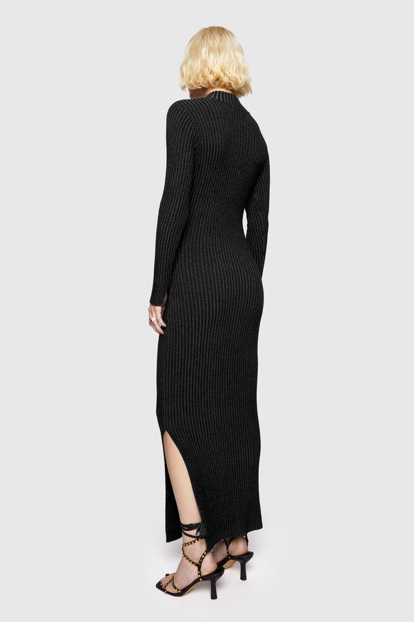 Rebecca Minkoff Alana Military Henley Sweater Dress