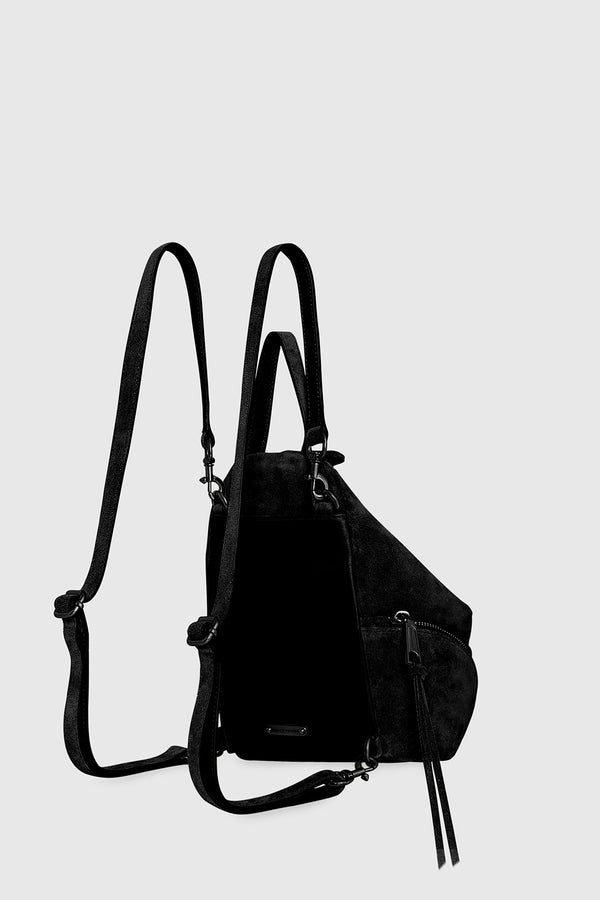 Rebecca Minkoff Convertible Mini Julian Backpack With Fringe