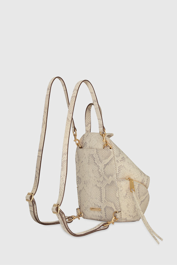 Rebecca Minkoff Convertible Mini Julian Backpack With Fringe