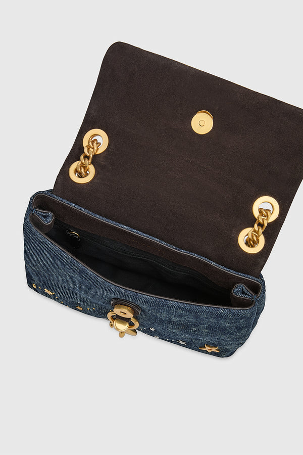 Rebecca Minkoff Edie Crossbody With Celestial Studs