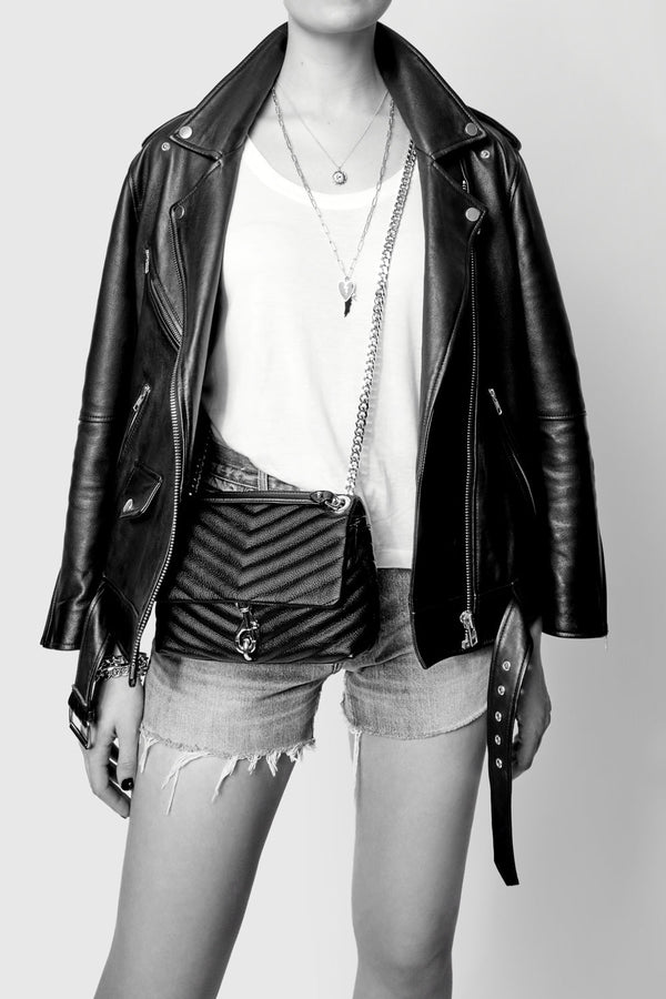 Rebecca Minkoff Edie Crossbody With Celestial Studs