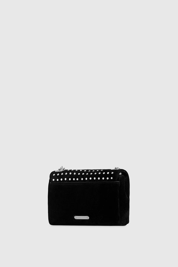 Rebecca Minkoff Edie Date Night Crossbody With Crystal Studs