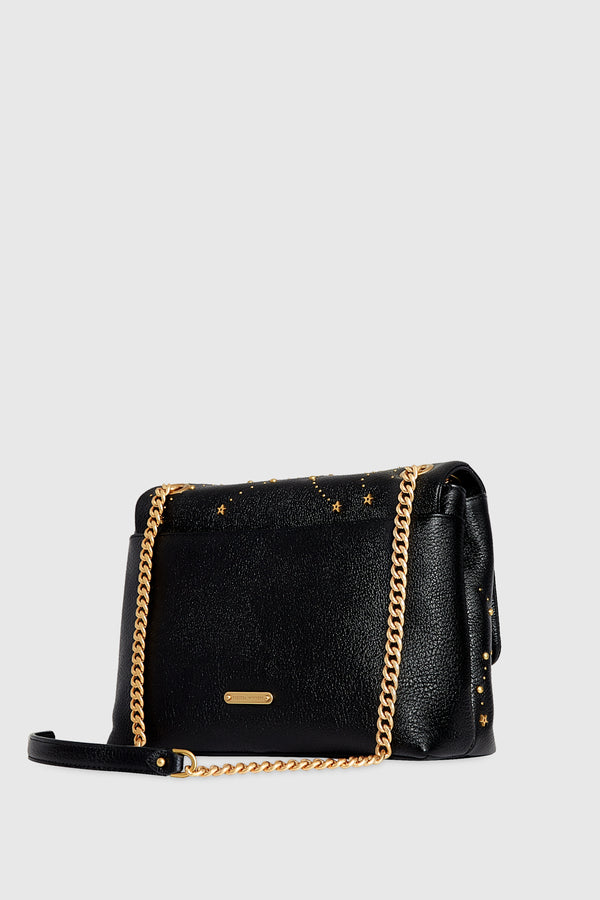 Rebecca Minkoff Edie Flap Shoulder With Celestial Studs
