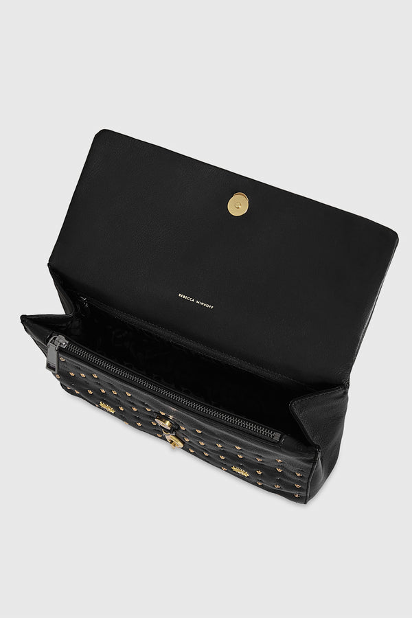 Rebecca Minkoff Edie Large Shoulder Bag With Evil Eye