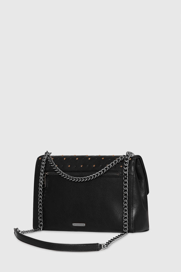 Rebecca Minkoff Edie Large Shoulder Bag With Evil Eye
