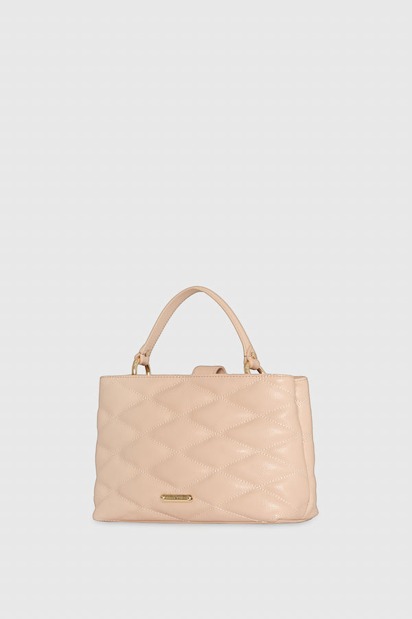 Rebecca Minkoff Edie Top Handle Satchel With Diamond Quilt