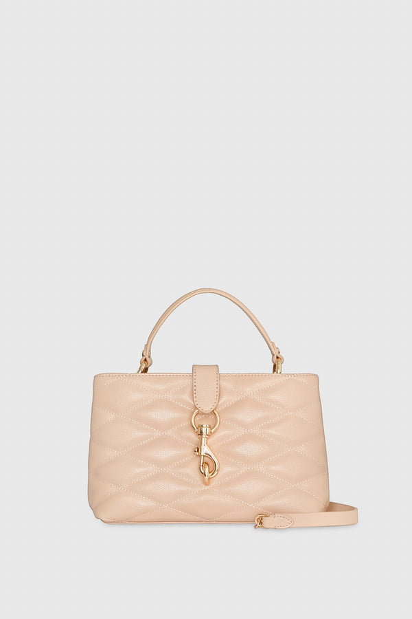 rebecca minkoff Edie Top Handle Satchel With Diamond Quilt