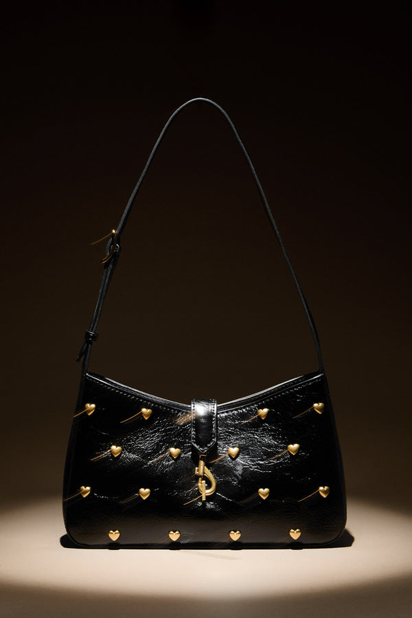 Rebecca Minkoff Megan Small Shoulder Bag With Heart Studs