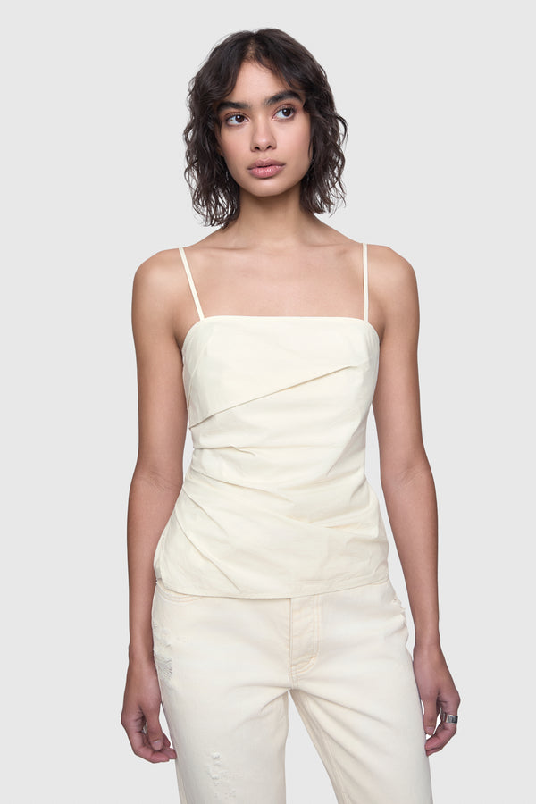 rebecca minkoff Anita Pleated Cami Top