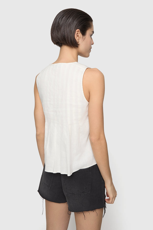 Rebecca Minkoff Becca Pleated Top
