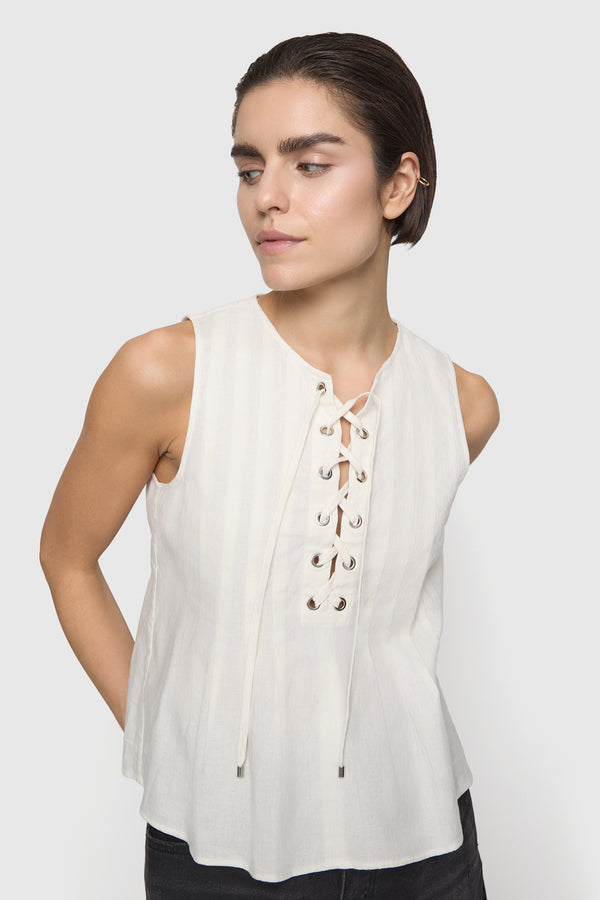 Rebecca Minkoff Becca Pleated Top