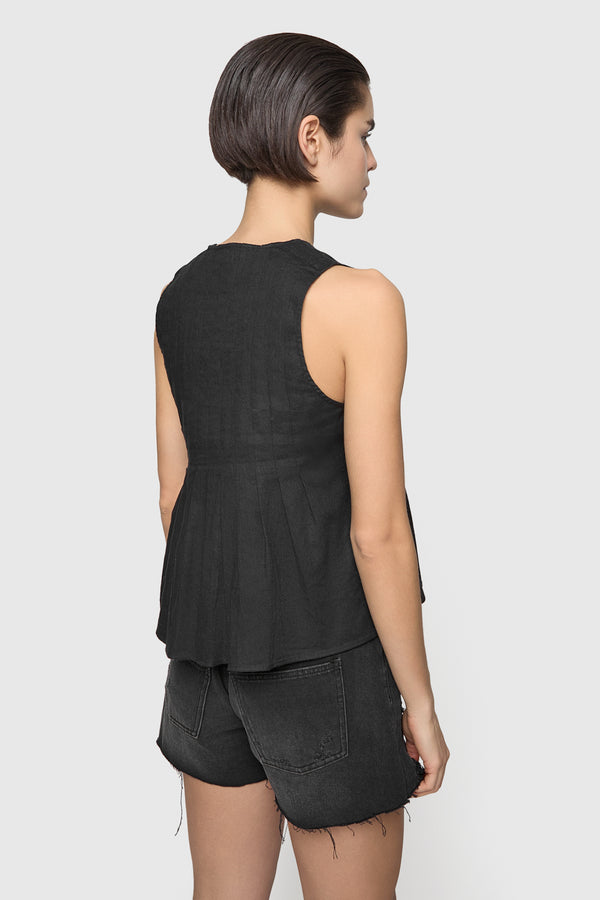 Rebecca Minkoff Becca Pleated Top
