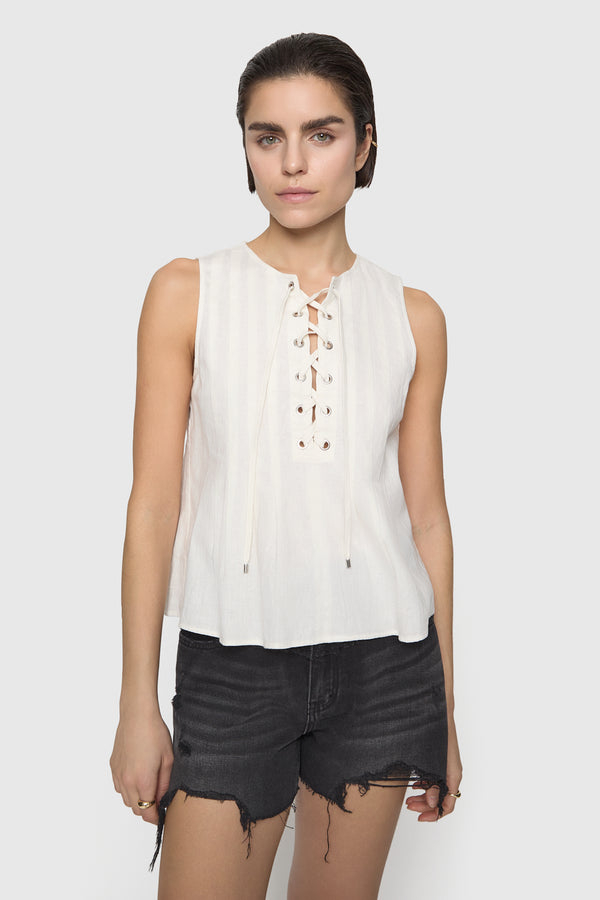 rebecca minkoff Becca Pleated Top