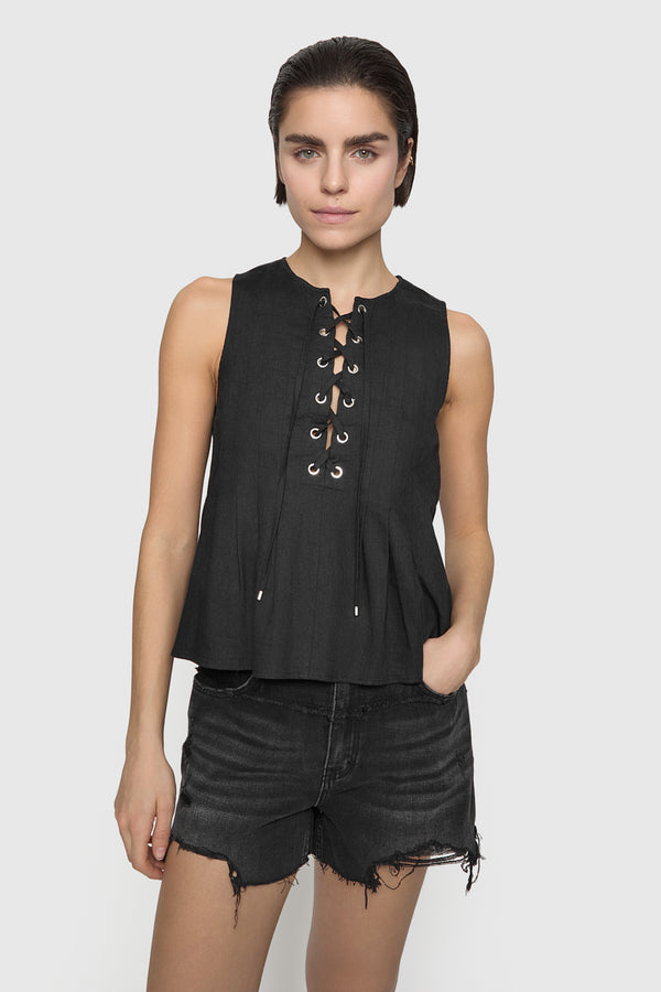 rebecca minkoff Becca Pleated Top
