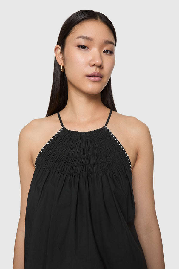 Rebecca Minkoff Beth Smocked Mini Dress