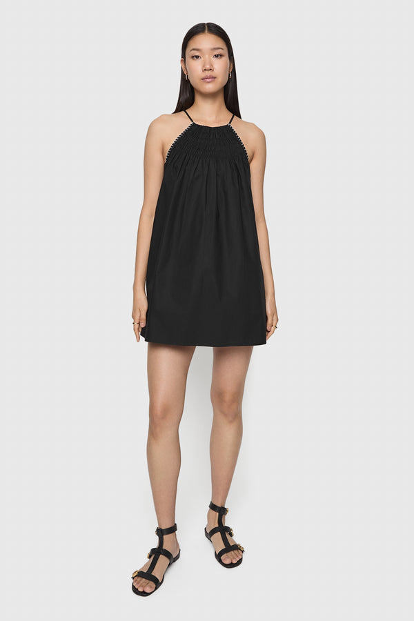 rebecca minkoff Beth Smocked Mini Dress
