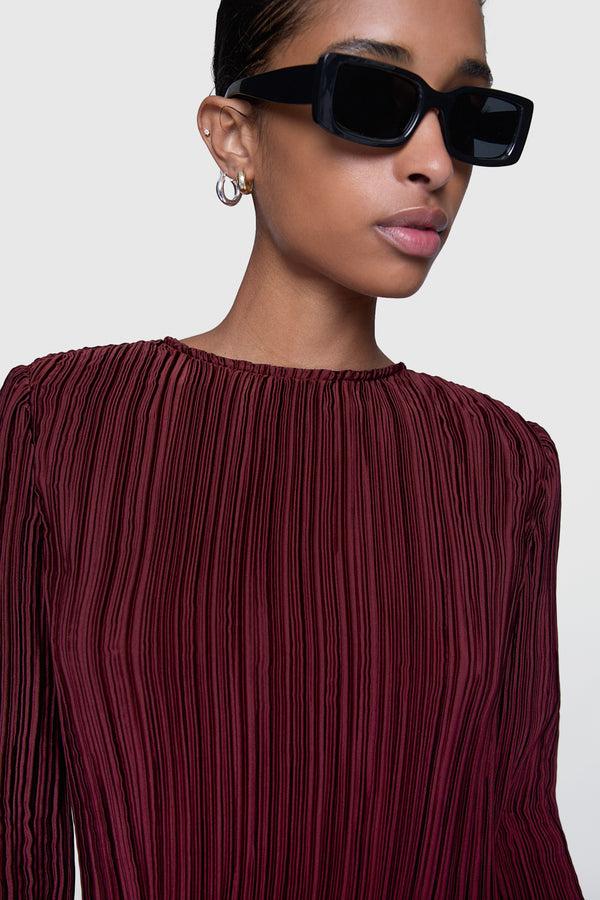Rebecca Minkoff Calista Pleated Top