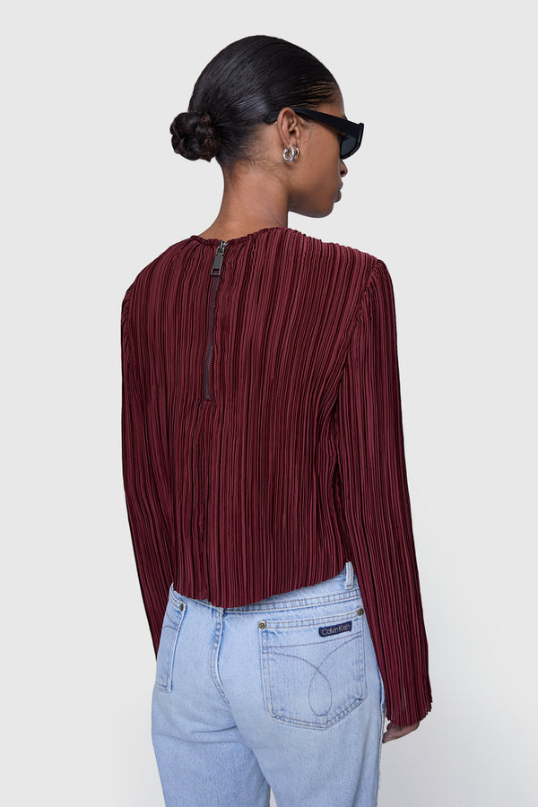 Rebecca Minkoff Calista Pleated Top