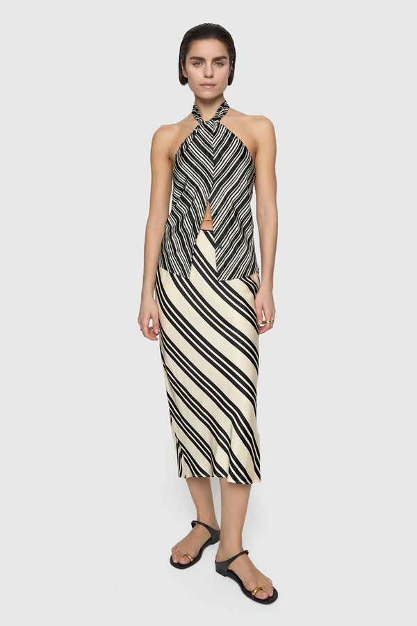 rebecca minkoff Camilla Midi Skirt