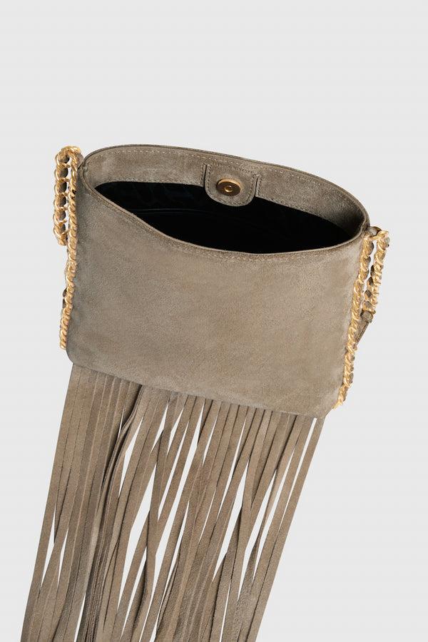 Rebecca Minkoff Carly North South Fringe Crossbody