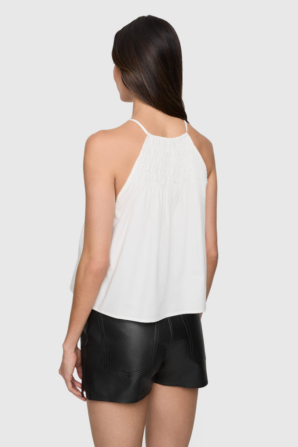 Rebecca Minkoff Cassie Smocked Top