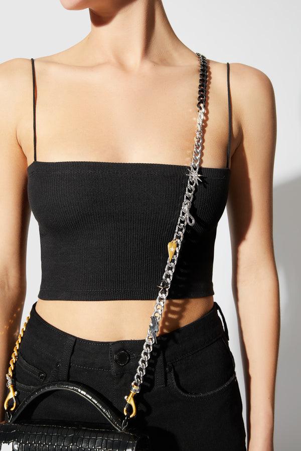 Rebecca Minkoff Crossbody Strap Chain With Charms