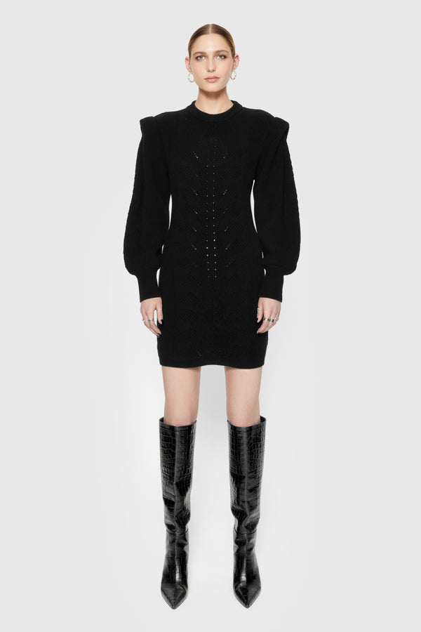 rebecca minkoff Daisy Cable Mini Sweater Dress